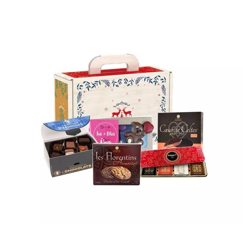 Panier Garni Délices Chocolatés Élégance 