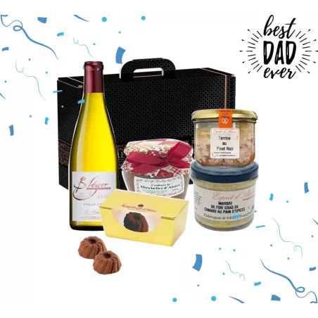 Coffret Gourmand Fête des Pères Delices Alsacien