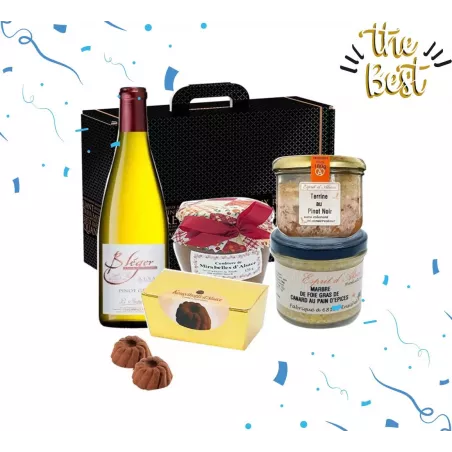 Panier Gourmand Garni Homme Alsacien