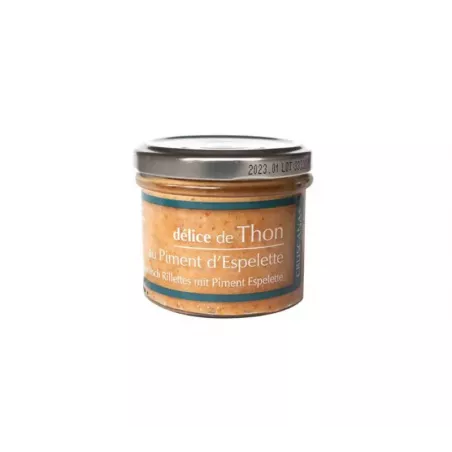 Délice De Thon Au Sel De Guérande Et Piment D'Espelette 100g 
