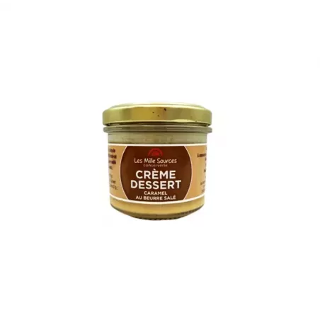Crème dessert caramel beurre salé 80g