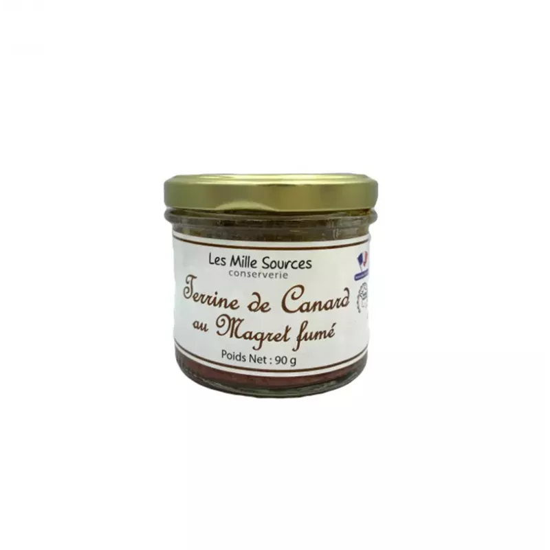 Terrine de canard au magret fumé 90g Terrine de canard au magret fumé 90g