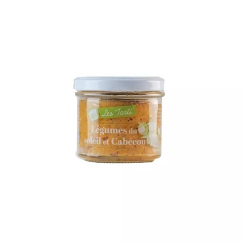 Tartinable aux légumes du soleil et cabécou du Périgord 85g 