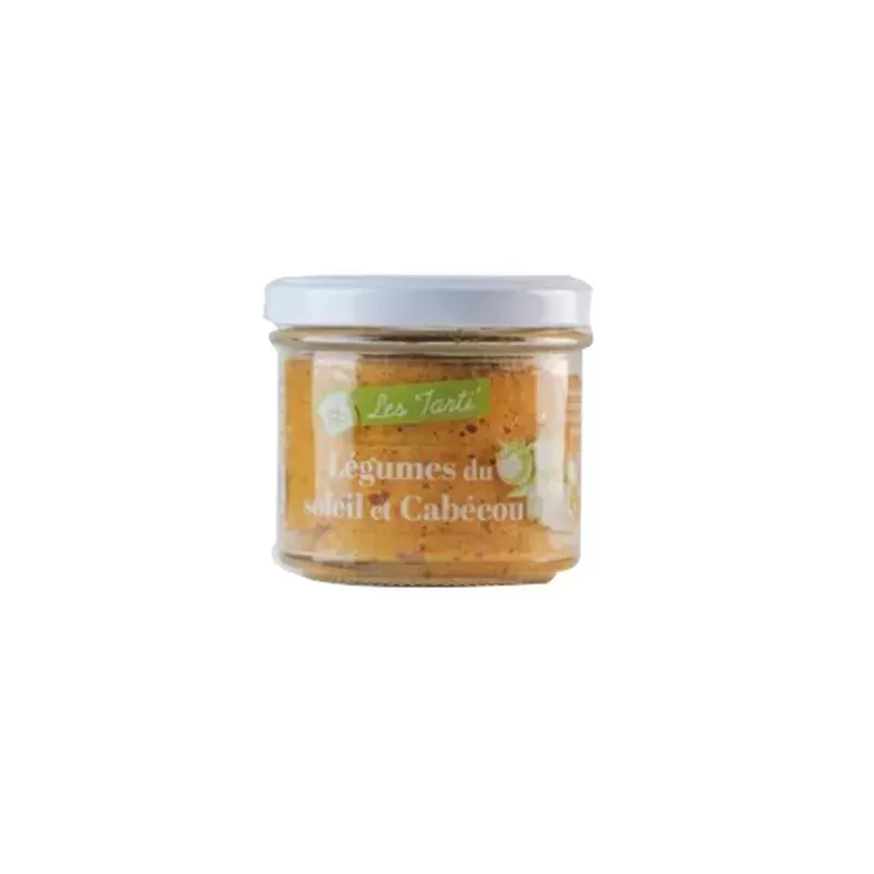 Tartinable aux légumes du soleil et cabécou du Périgord 85g