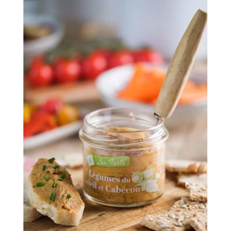 Tartinable aux légumes du soleil et cabécou du Périgord 85g 
