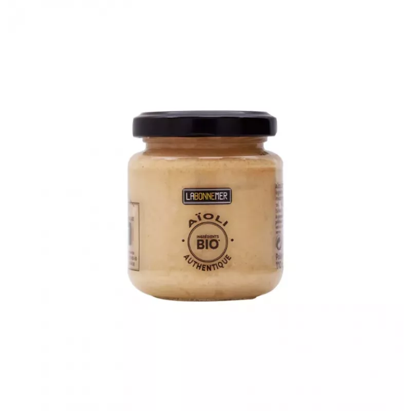 Aïoli Bio LaBonneMer 110g - Saveurs Provençales Authentiques Conserverie Ferrigno Aïoli Bio LaBonneMer 110g - Saveurs Provençales Authentiques Conserverie Ferrigno