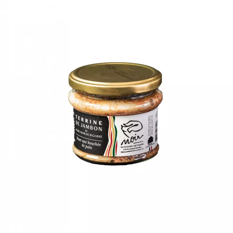 Terrine au Jambon au Porc Noir de Bigorre 180g Le Noir de Bigorre