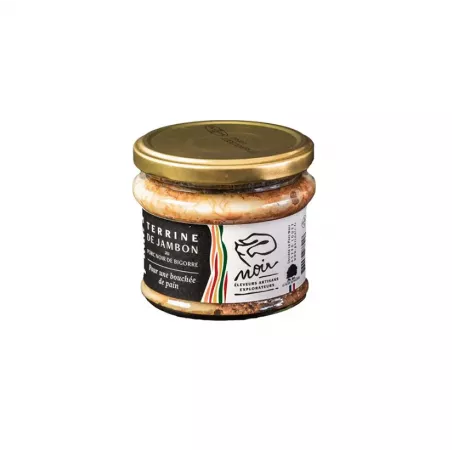 Terrine au Jambon au Porc Noir de Bigorre 180g Le Noir de Bigorre