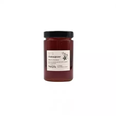 Miel Châtaignier - Miel du Bonheur 250g 