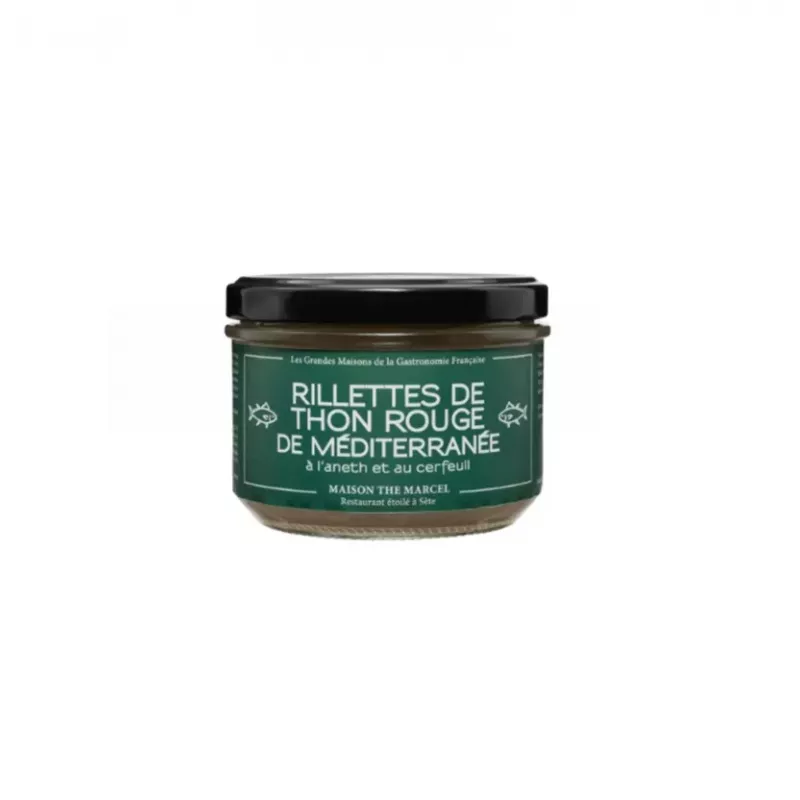 Rillettes de thon rouge de Méditerrannée 90g Rillettes de thon rouge de Méditerrannée 90g