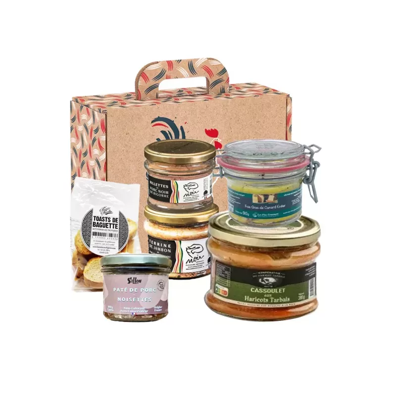 Coffret Gourmandises Salées de l'Occitanie 