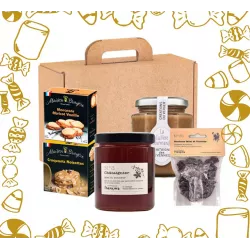 Panier Gourmand Garni Douceurs Occitanes - Éclats de Saveurs