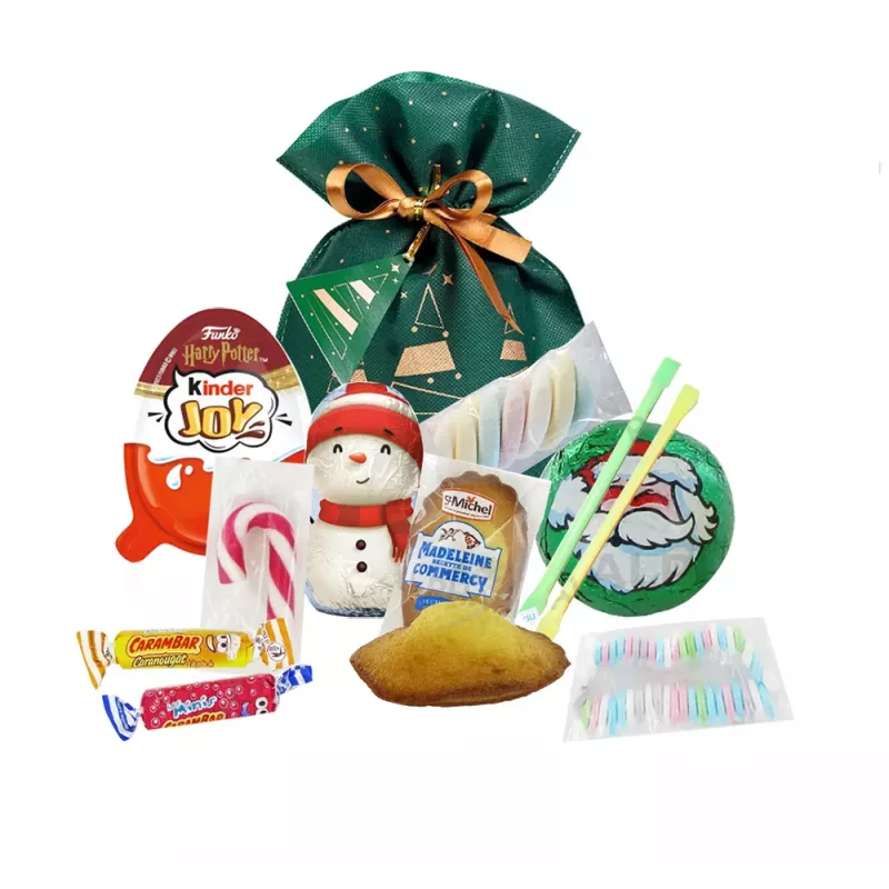 Panier Délices Chocolatés de Noël Enchantés 