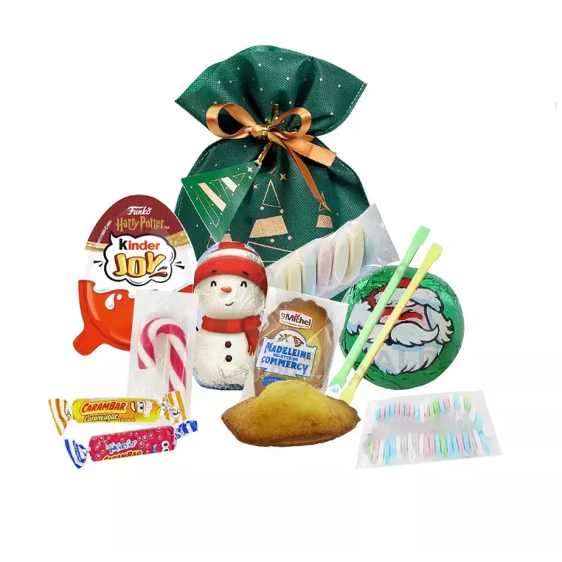 Panier Délices Chocolatés de Noël Enchantés 