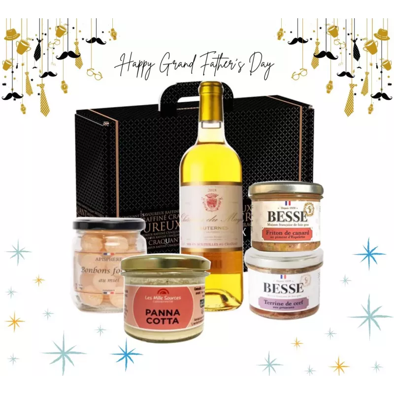 Coffret Saveurs Authentiques de la Nouvelle-Aquitaine pour la Fête des Pères Coffret Saveurs Authentiques de la Nouvelle-Aquitaine pour la Fête des Pères