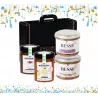 Coffret Gourmand Traditionnel de Nouvelle-Aquitaine présenté dans une élégante valisette cadeau