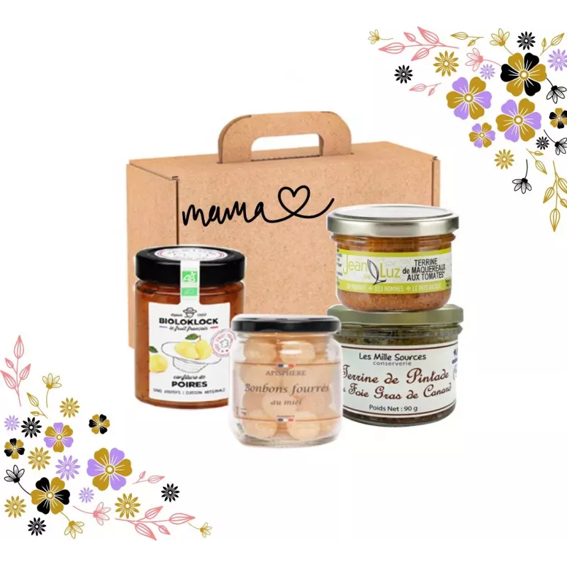 Coffret Gourmand Équilibre de la Nouvelle-Aquitaine pour Grand-Mère
