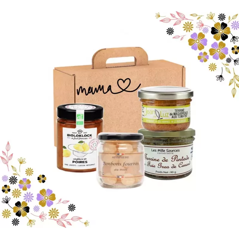 Coffret Gourmand Équilibre de la Nouvelle-Aquitaine pour Grand-Mère