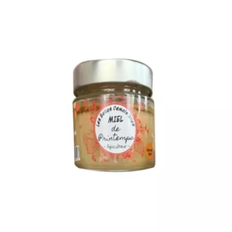 Pot de Miel Fleurs de Printemps 125g crémeux et délicat.