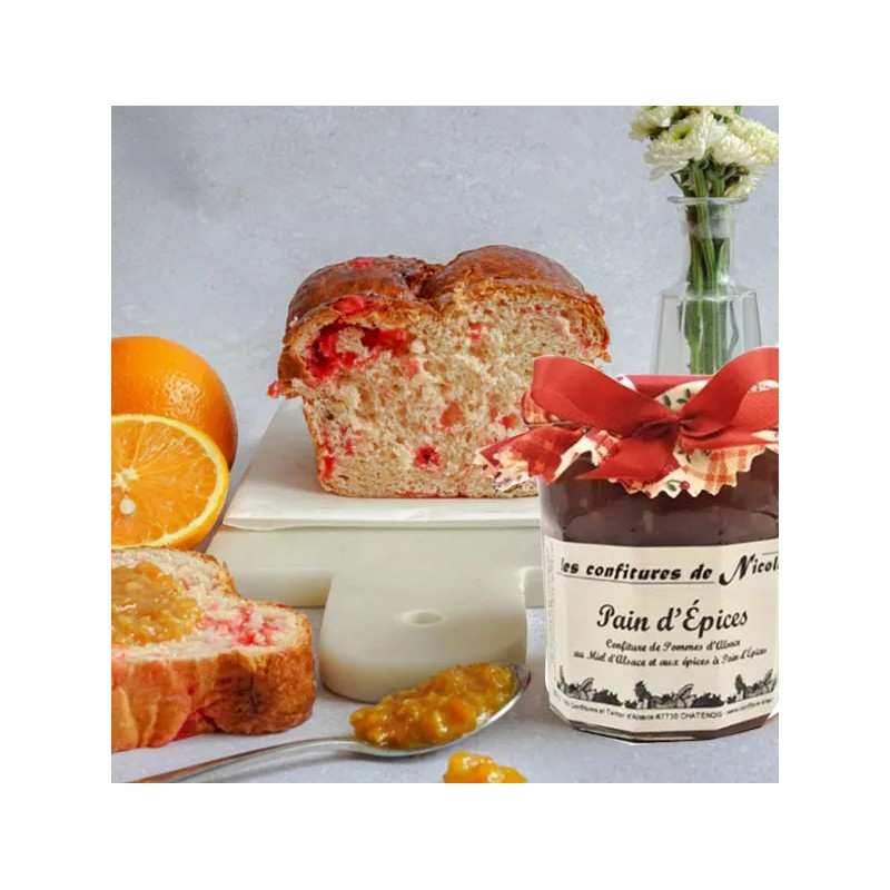 Confiture de Pain d'épices 125g Confitures de Nicole