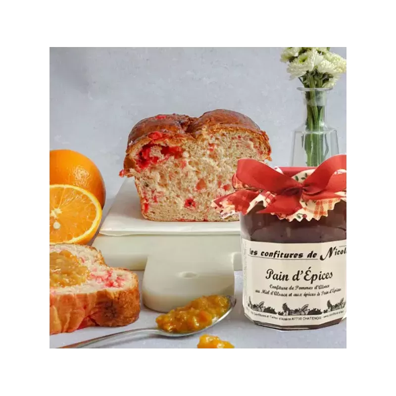 Confiture de Pain d'épices 125g Confitures de Nicole