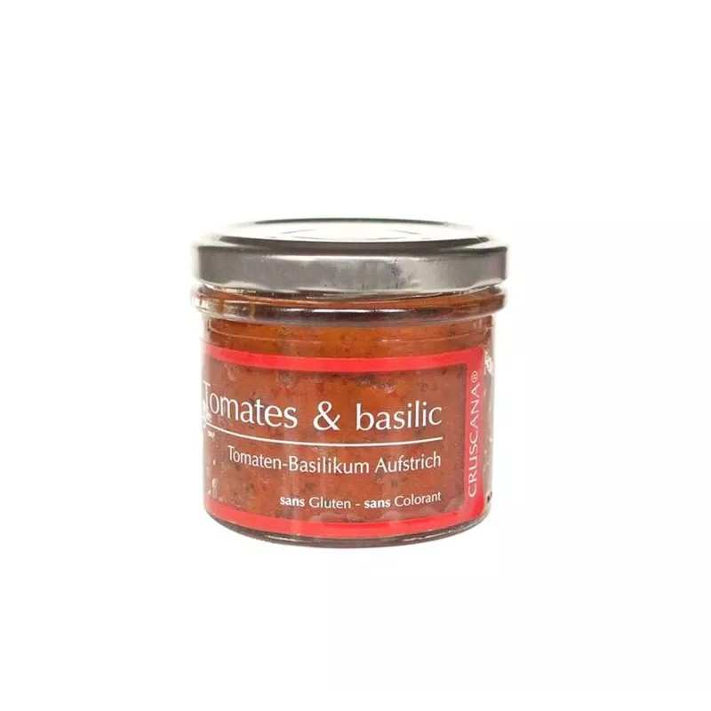 Tartinade Tomates et basilic 100g 