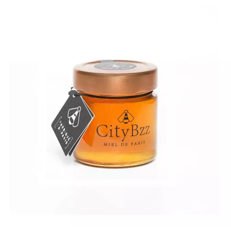 Pot de Miel de Paris 150g de CityBzz en gros plan