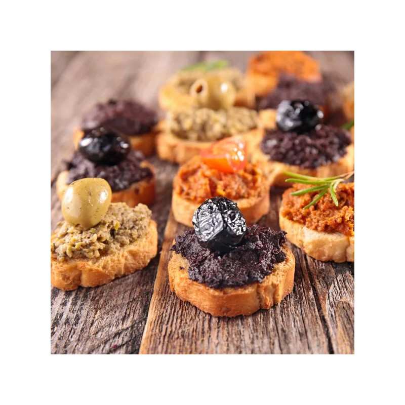 Tapenade Noire Aux Olives de Pays 90g Les délices du Lubéron