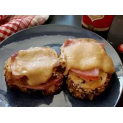 Gaufrettes Apéritives Cheddar Bacon Bière - Détail des Apérigaufres Welsh de La Dunkerquoise