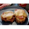 Gaufrettes Apéritives Cheddar Bacon Bière - Détail des Apérigaufres Welsh de La Dunkerquoise
