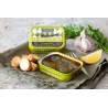 Sardines du Pêcheur à l'Huile d'Olive, Citron, Ail et Persil Bio 135g 