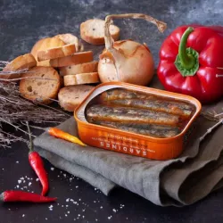 Sardines aux Poivrons et Piment Bio135g 