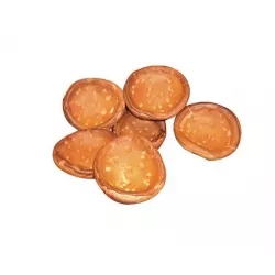 Mini Craquelins de Saint Malo en train de cuire au four pour plus de croustillant avant dégustation