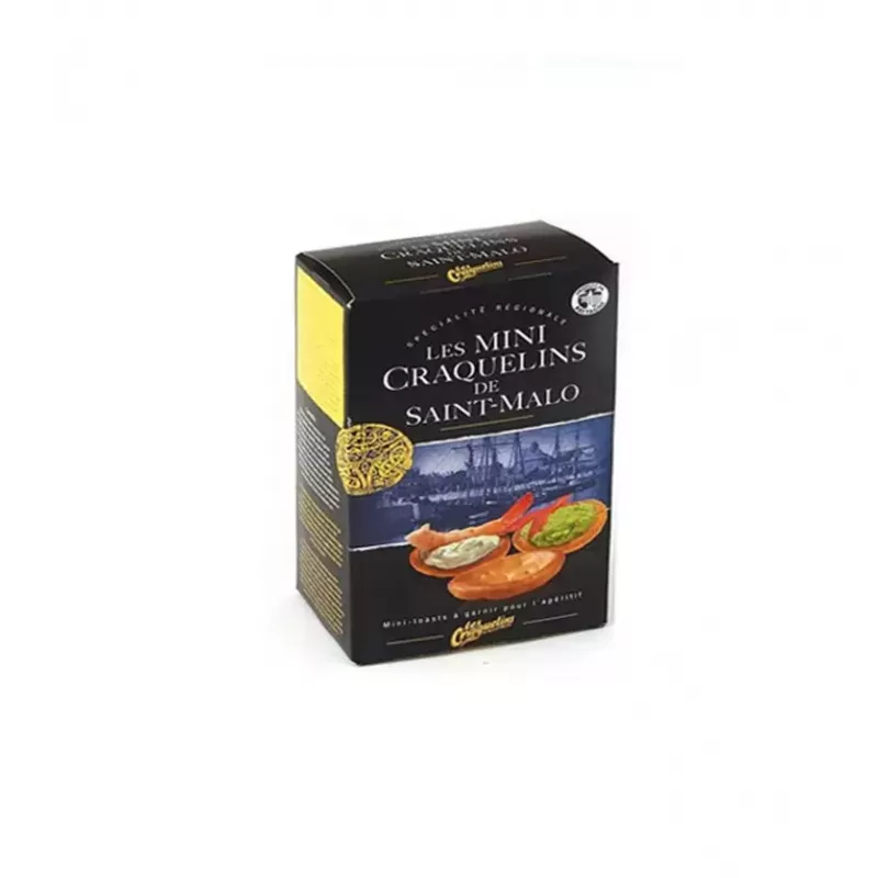 Mini Craquelin de Saint Malo garni de fromage, parfait pour une dégustation gourmande