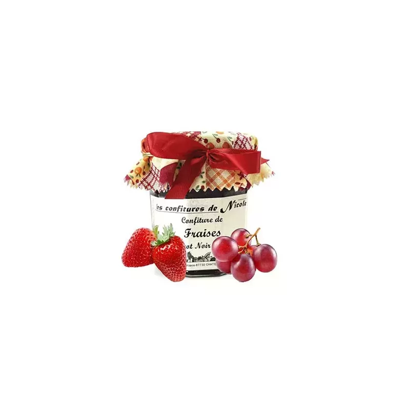 Confiture de fraises au pinot noir d'Alsace sur tartine - Le Goût de Nos Régions
