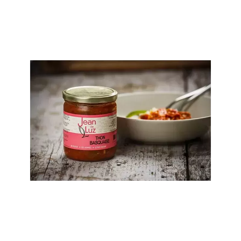 Ingrédients biologiques pour le Thon Basquaise Bio 380g