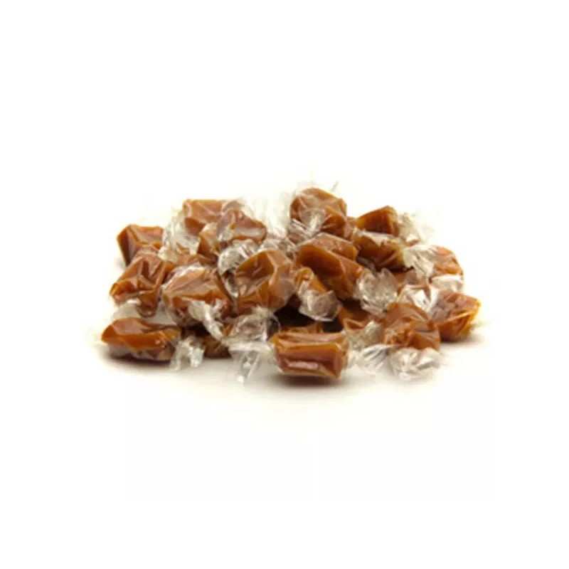 Caramels tendres à la fleur de sel de guérande en sachet de 1 kg Carabreizh