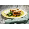 Ventrèche Thon Germon ajoutée à une salade fraîche