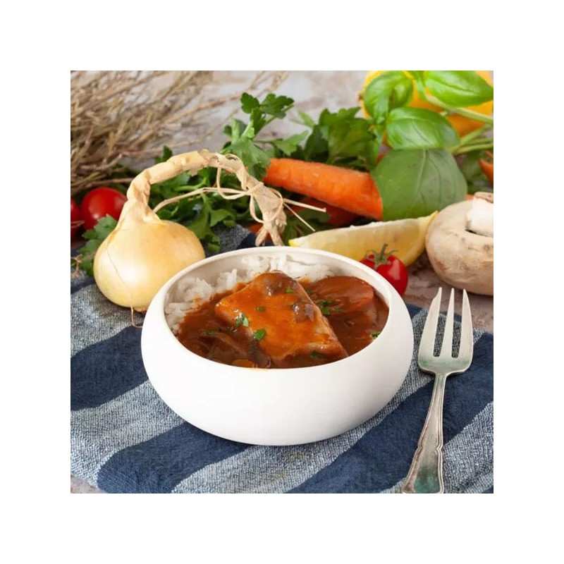 Encornets cuisinés sauce crustacés 400g - Anti Gaspi Conserverie Ferrigno