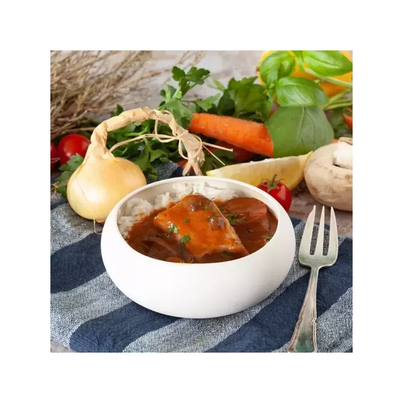 Encornets cuisinés sauce crustacés 400g - Anti Gaspi Conserverie Ferrigno