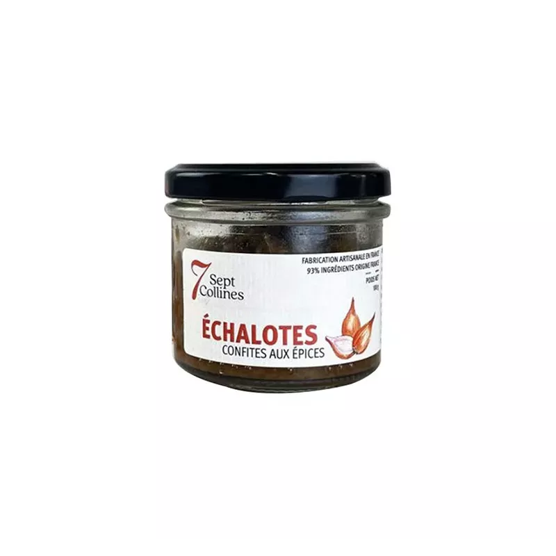 Tartinable gourmet aux échalotes confites et épices, parfait pour les tartines et les entrées Tartinable gourmet aux échalotes confites et épices, parfait pour les tartines et les entrées