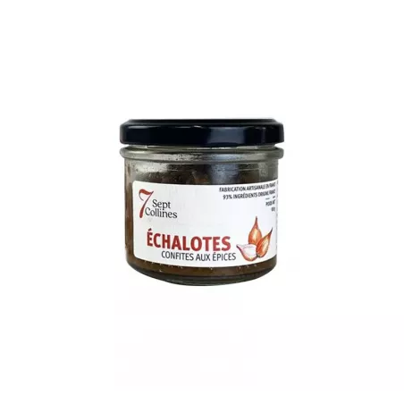 Tartinable gourmet aux échalotes confites et épices, parfait pour les tartines et les entrées