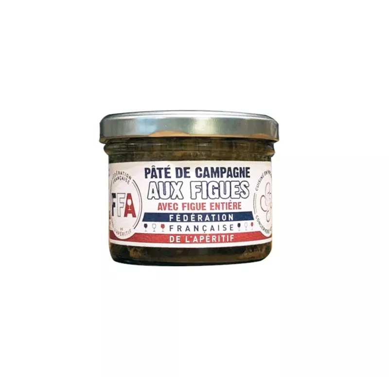 Pâté de campagne aux figues 170g 
