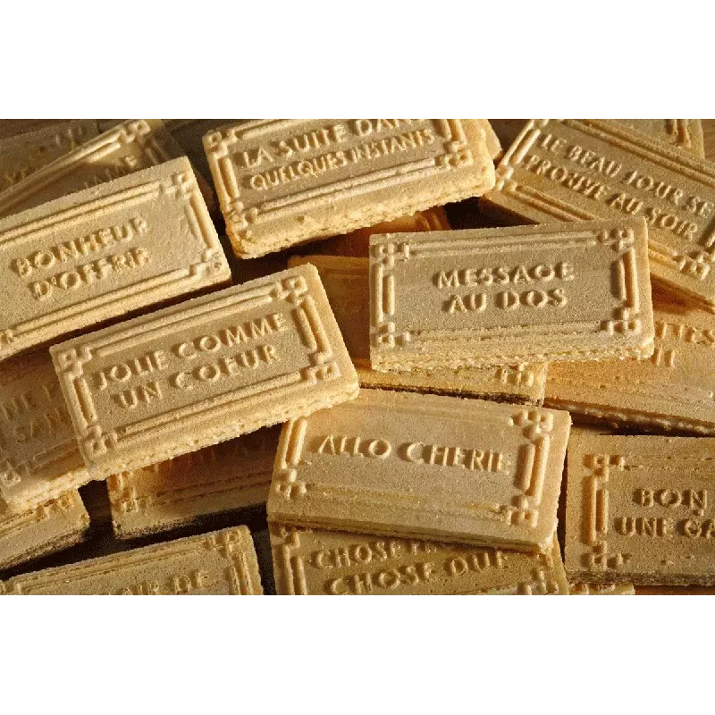 Ch'ti Gaufrettes amusantes à la vanille 175g Eugène Blond