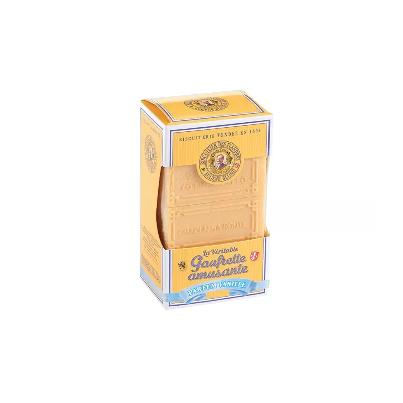 Ch'ti Gaufrettes amusantes à la vanille 175g Eugène Blond