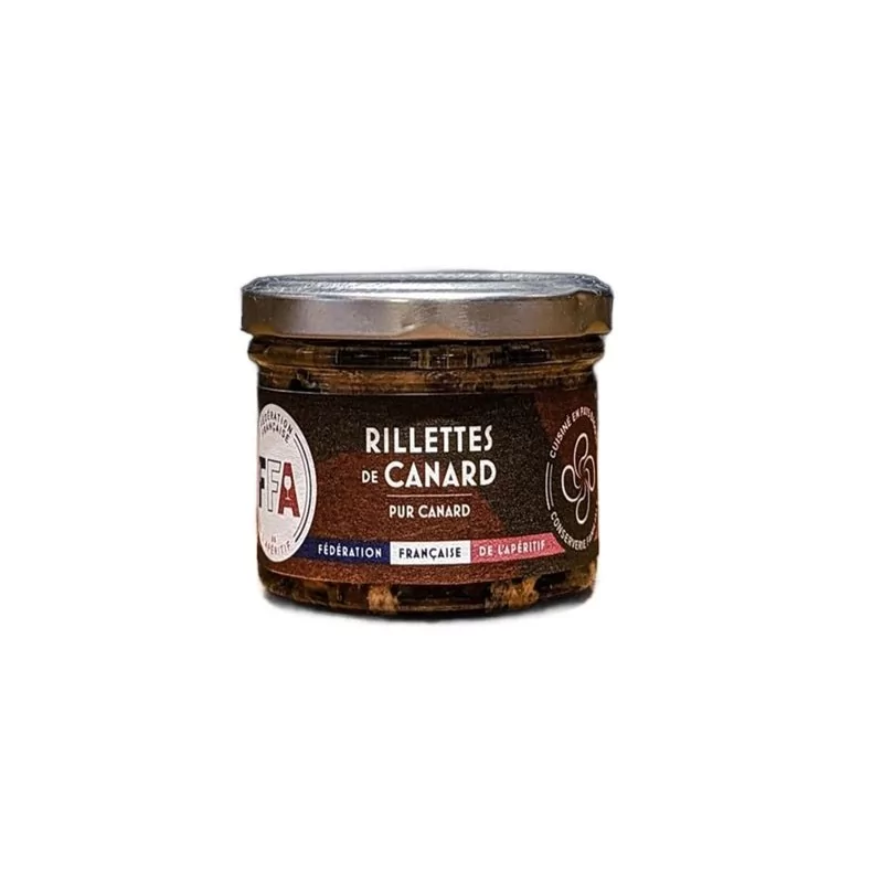 Rillettes de canard pur 170g 