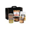 Photo du Coffret Gourmand Salé Élégance d’Île-de-France avec sa valisette cadeau.
