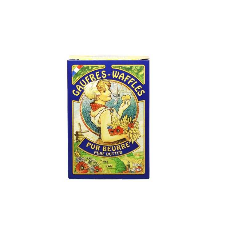 Gaufres Fines Pur beurre Waffles 150g BISCUITERIE LA DUNKERQUOISE Gaufres Fines Pur beurre Waffles 150g BISCUITERIE LA DUNKERQUOISE
