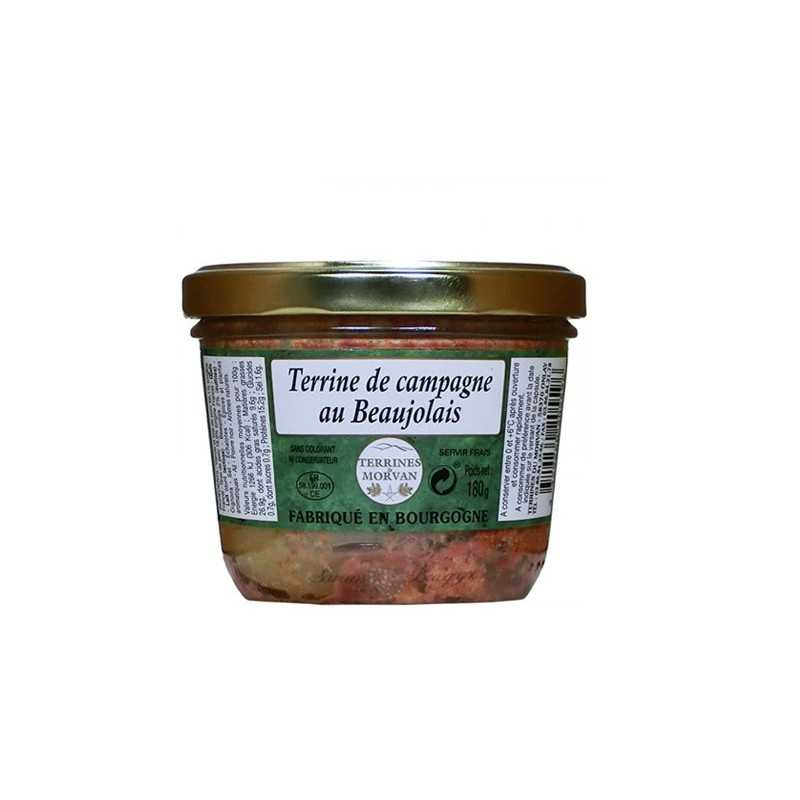 Terrine de campagne au Beaujolais 180g 