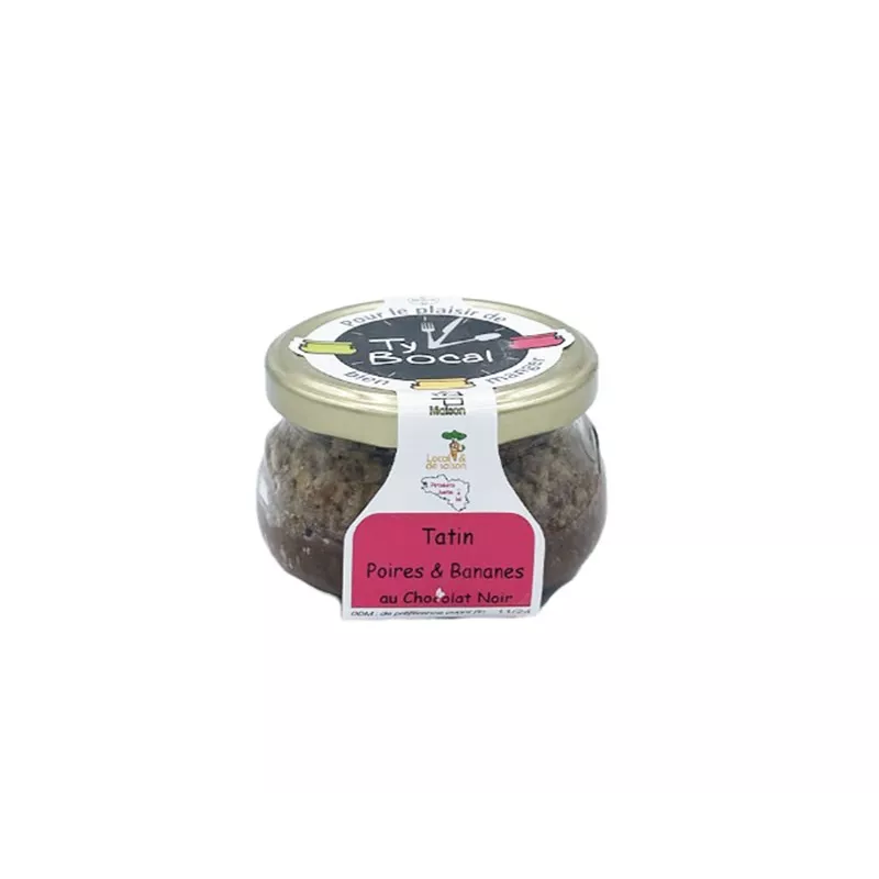 Tatin Poires et Bananes au Chocolat Noir 150g - Anti-Gaspillage 